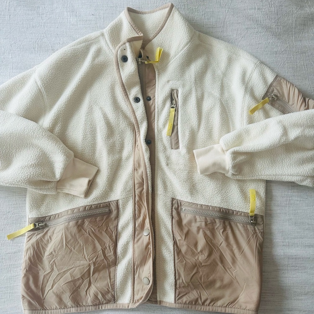 Madewell MWL zip up fleece